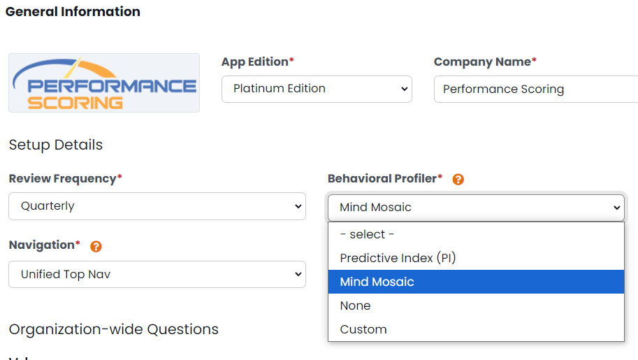 Behavioral Profiling