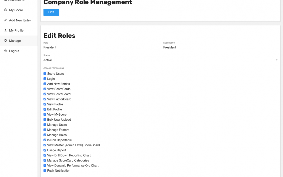 How to Create/Edit Custom Company Roles