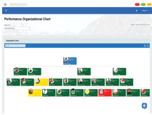 Performance Management Data Visualization for Performance Scoring