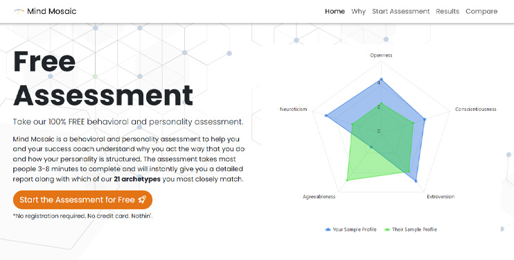 Mind Mosaic Behavioral Assessment