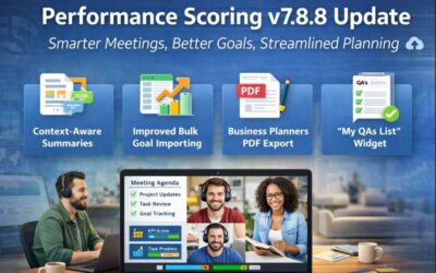 Performance Scoring v7.8.8 Update: Smarter Meetings, Better Goals, and Streamlined Planning