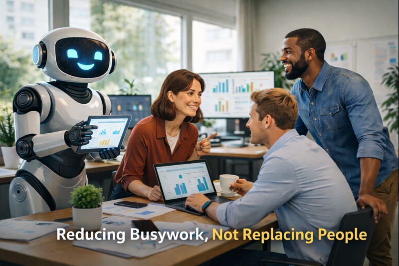 AI Isn’t Taking Over Your Job — It’s Taking Over the Busywork