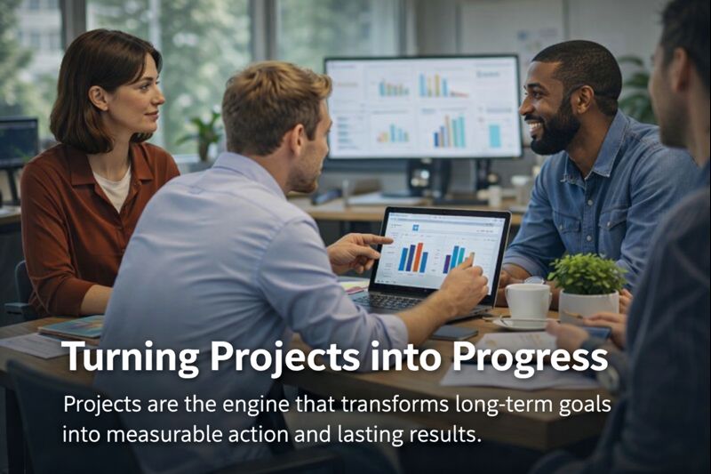Why Your Long-Term Goals Are at Risk Without the Right Projects