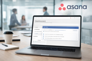 Asana integration displayed inside Performance Scoring showing synced tasks and meeting accountability