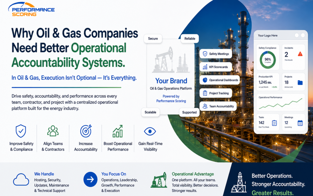 Why Oil & Gas Companies Need Better Operational Accountability Systems