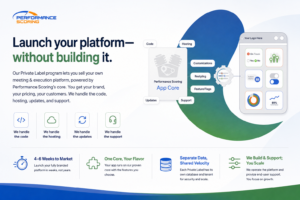 Business professionals launching a private label software platform powered by Performance Scoring