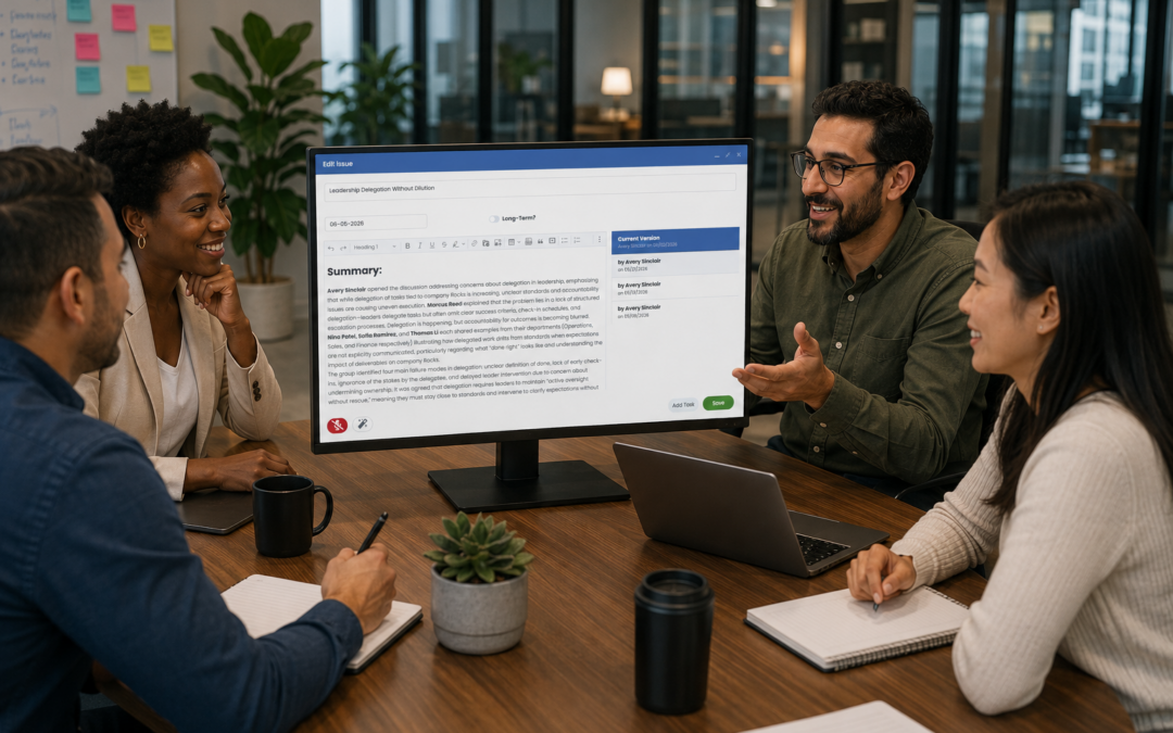 Your Meetings Aren’t the Problem. What Happens After Them Is.